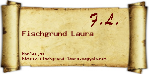 Fischgrund Laura névjegykártya